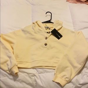 Fashion Nova Cropped Hoodie